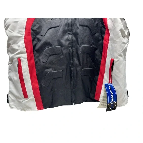 HWK Motorcycle 3XL Jacket  Men's Padded Adventure/Touring Cordura Textile Fabric - Picture 6 of 15